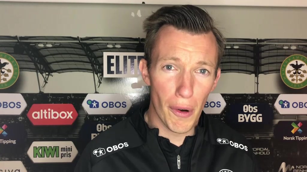 Tom Dent før AaFK-kampen 
